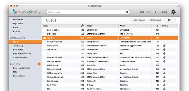 google music per mac download gratis