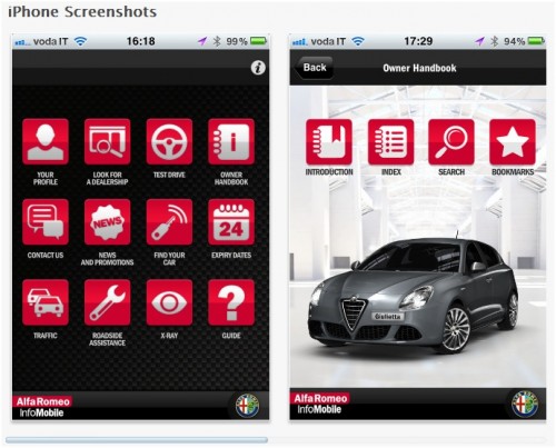 alfa romeo app