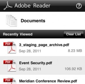adobe reader ios
